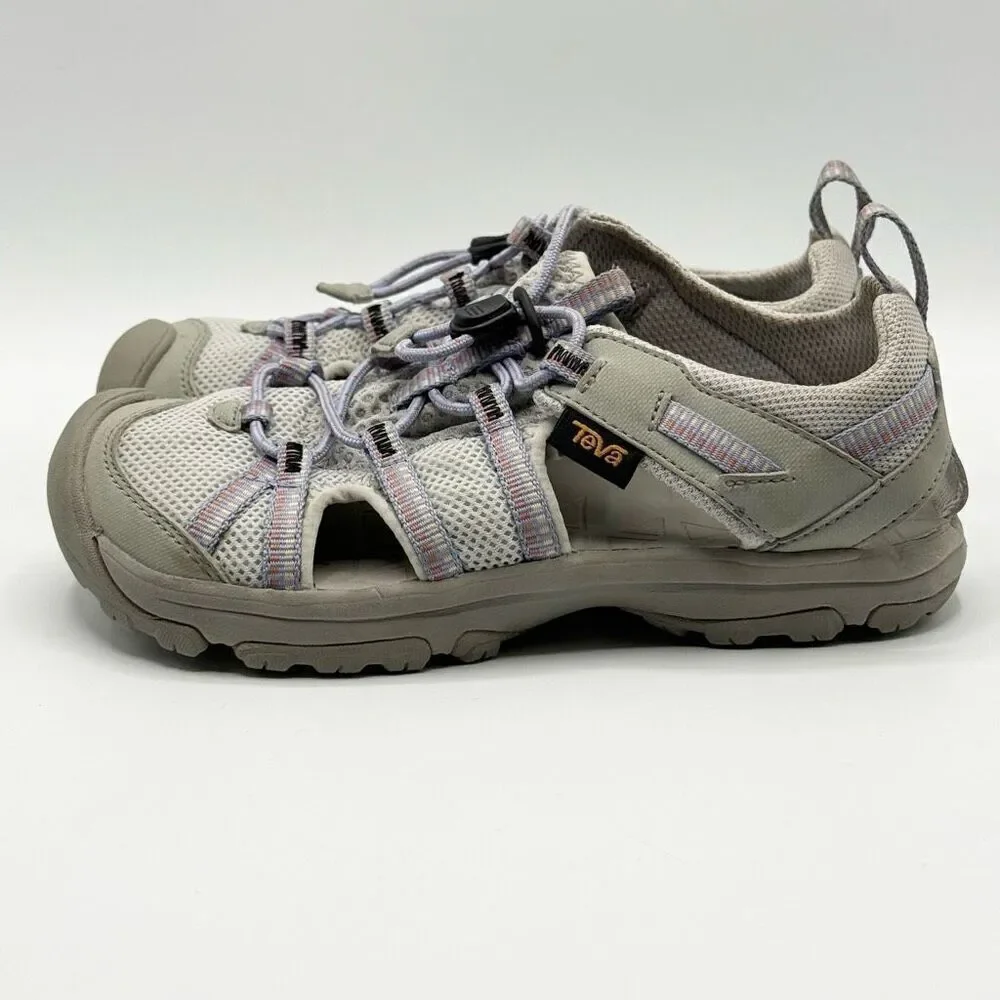 Teva Manatee Purple Khaki Hiking Sandals - Kids US 2